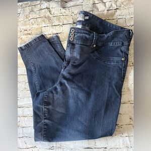 Torrid Women's Super Soft Jegging Dark Blue Denim Jeans Size 22S